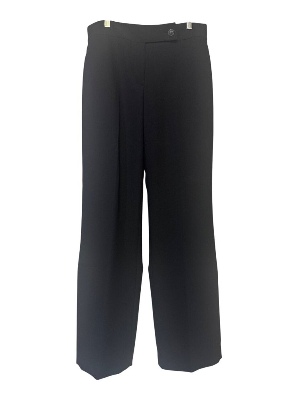 Tahari Women’s Dress Pants Black Size 8 Polyester Straight Fit Classic Trouser